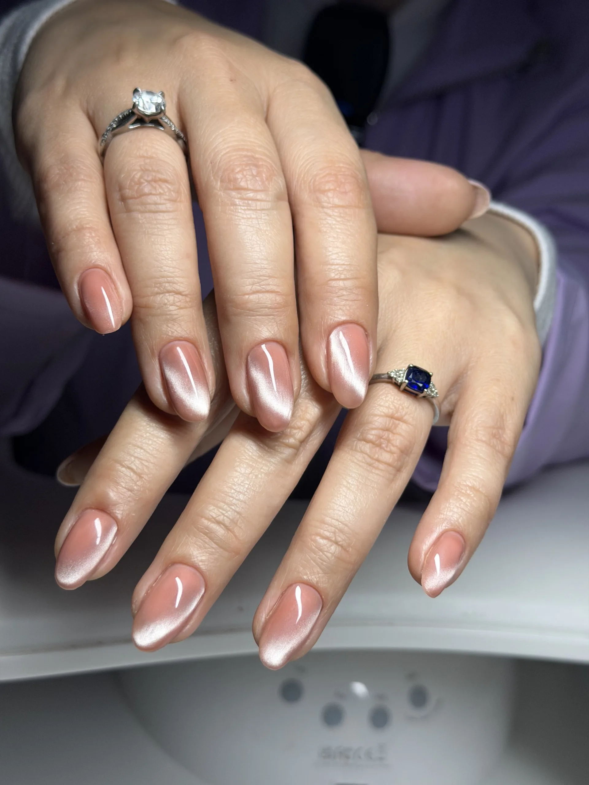 Custom artistic manicure design at ByKris Beauty Lab