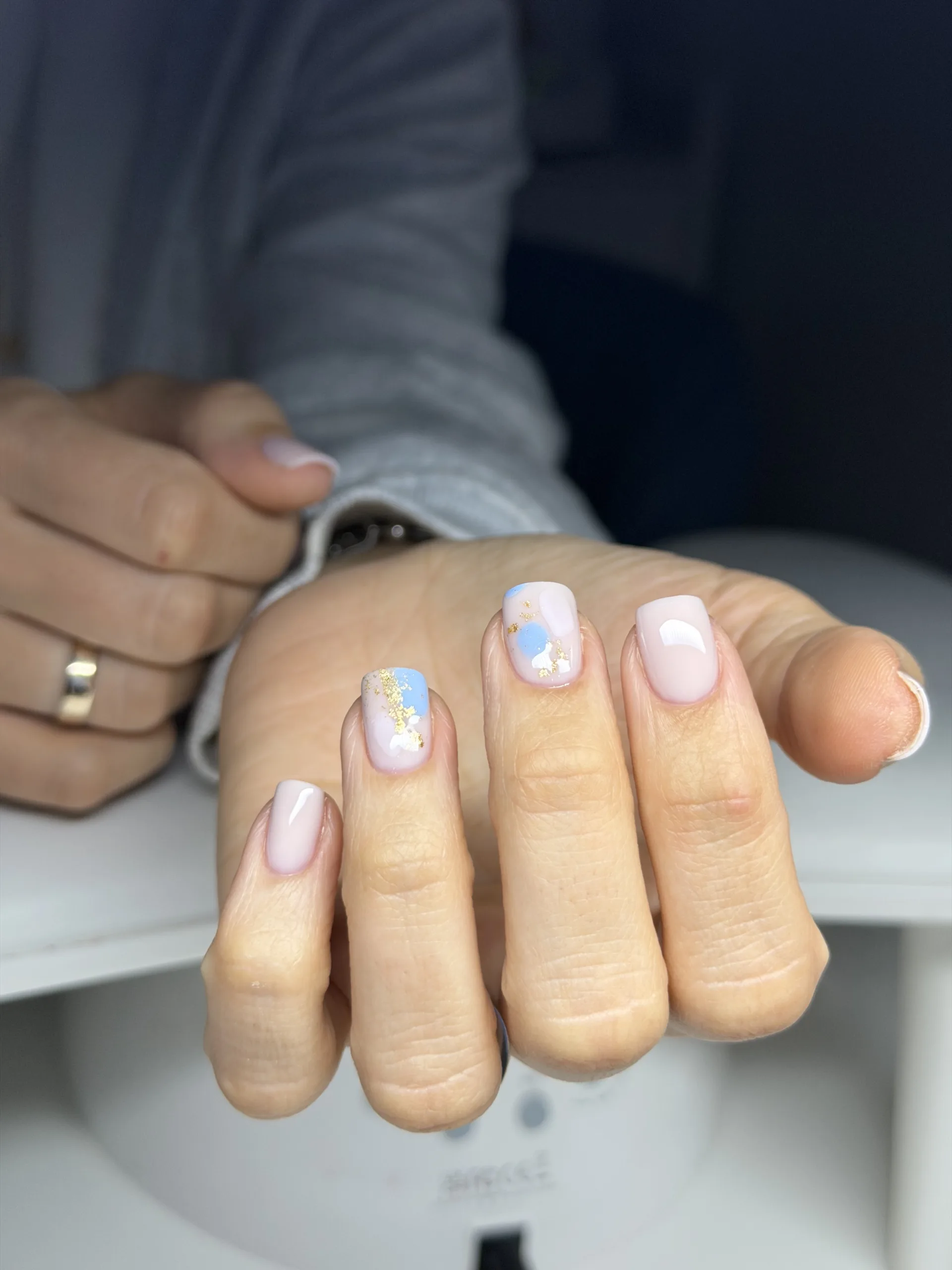 Detailed nail art and custom nail design at ByKris Beauty Lab
