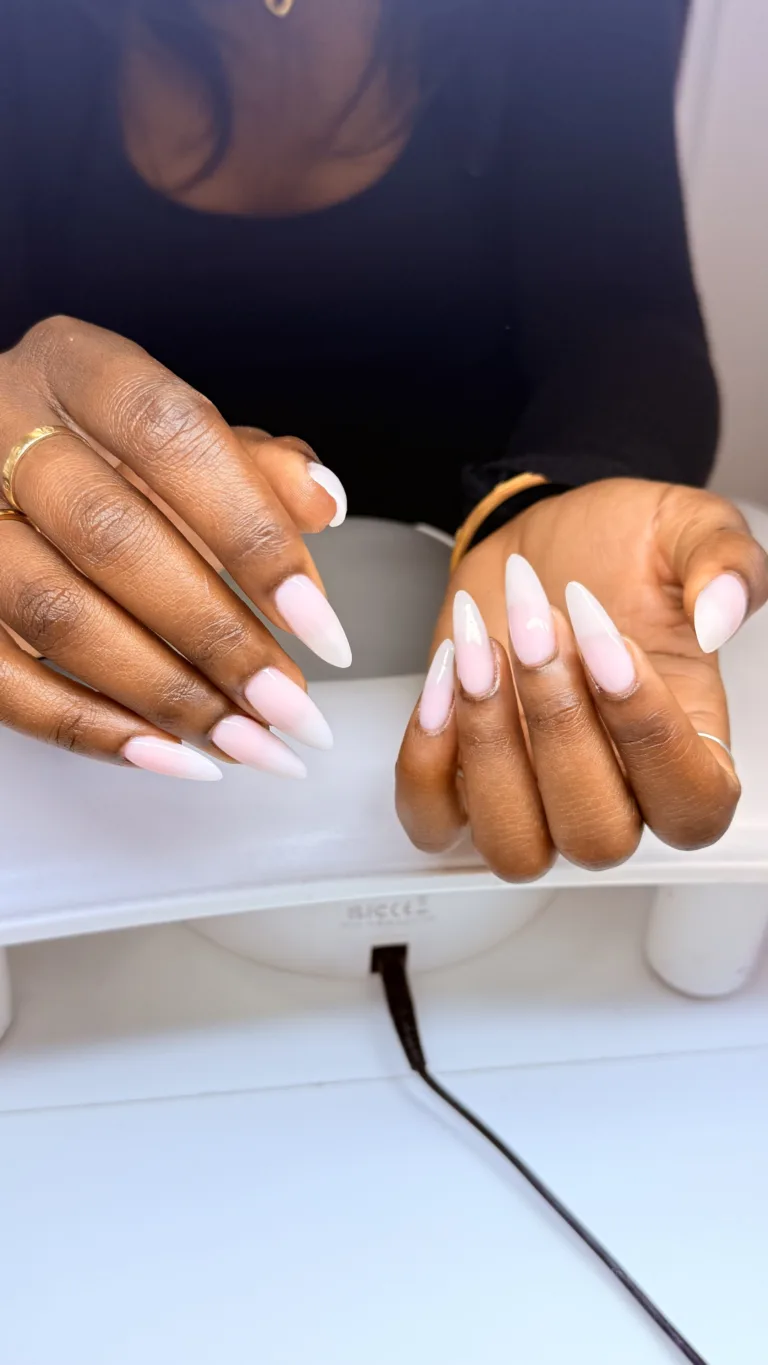 Gel nail extensions and Russian manicure at ByKris Beauty Lab